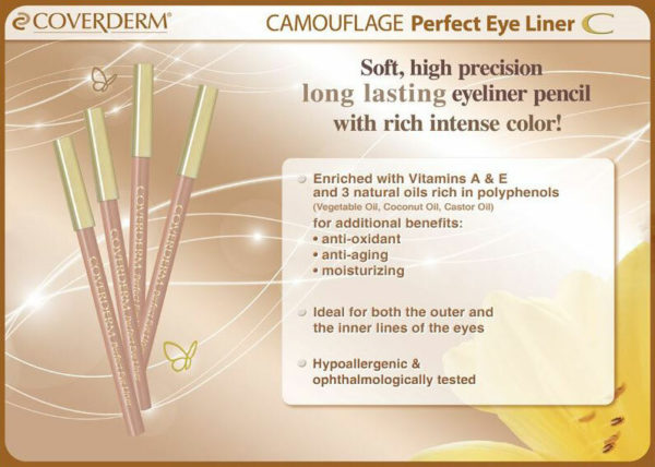 Coverderm Perfect Eye Liner Info