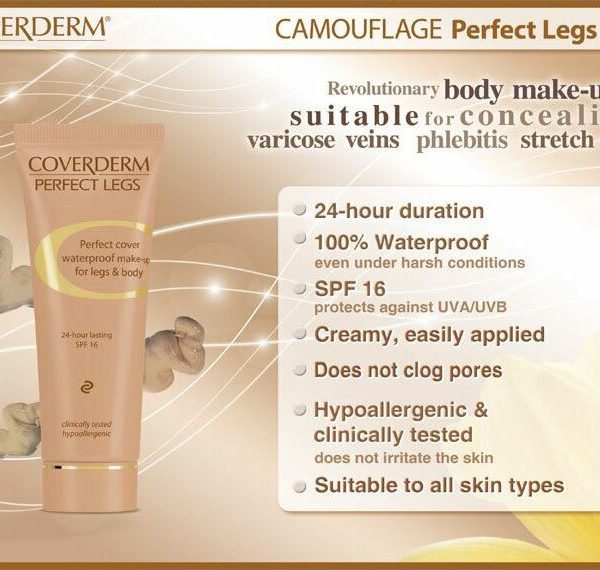 Coverderm Camouflage Perfect Legs Info