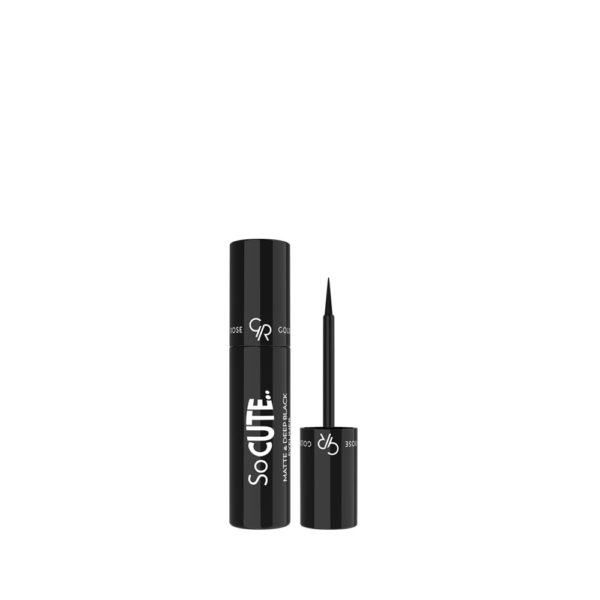 Its high pigmented black formula that contains jojoba butter creates deep matte black finish for a impressive look all day long.