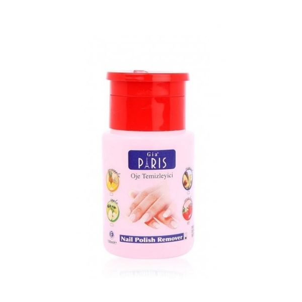Nail Lacquer remover with pump. Contains hydrating agents for prevention of nail damage