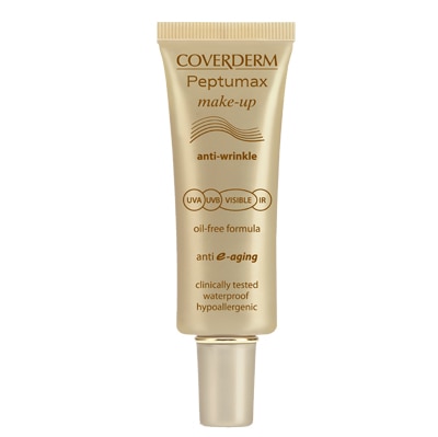 Peptumax foundation enriched with a powerful combination of biomimicking peptides, that perfectly cover and at the same time reduce wrinkles and fine lines

Oil free
Extremely long lasting

Waterproof

Hypo allergenic

Spf50+ & effective sun protection from UVA/UVB/IR/Blue light