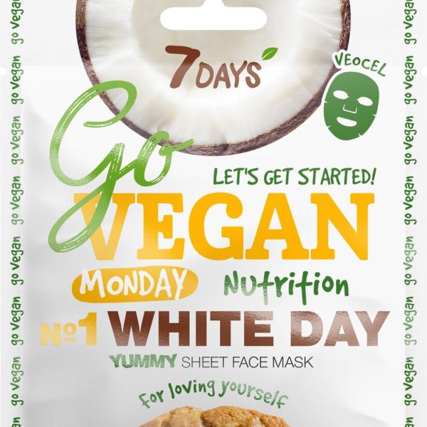 7 DAYS Go Vegan Face Sheet Masks