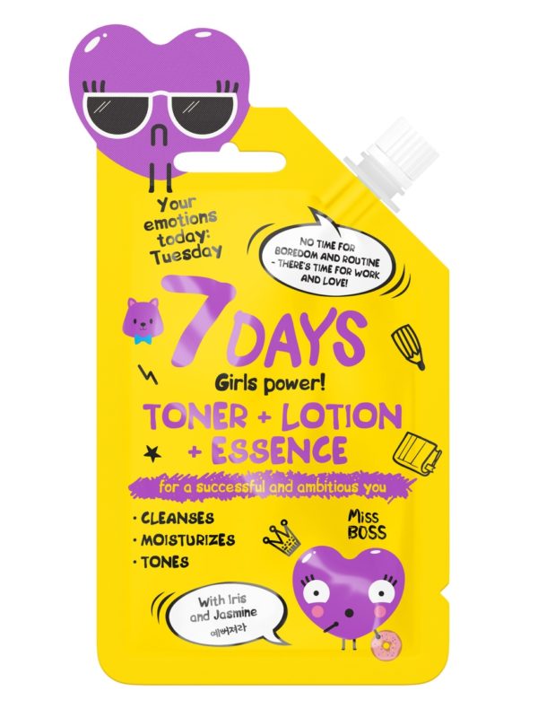 7 DAYS Emotions Today Toner + Lotion + Essence