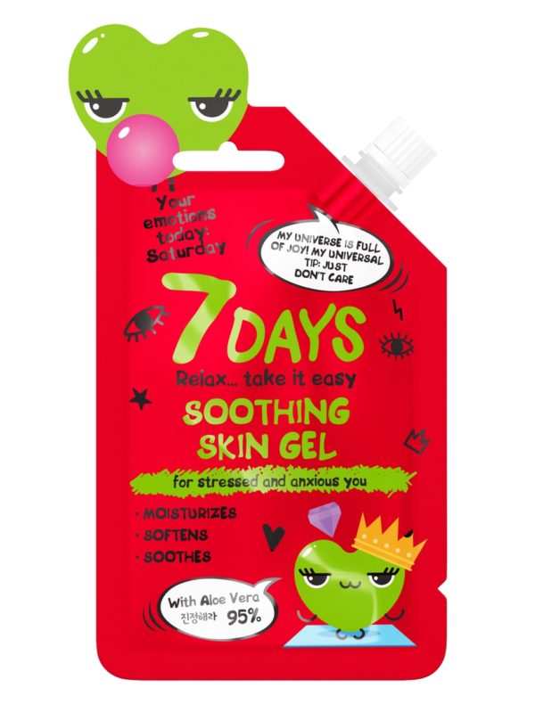 7DAYS Soothing Skin Gel for stressed and anxious you