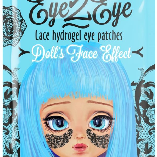 Lace hydrogel eye patches