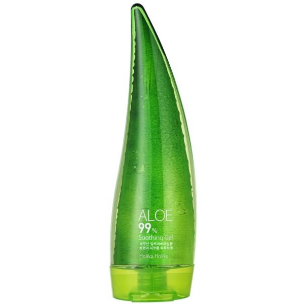 A natural aloe vera gel

Fermented to maximise its effects, Aloe 99% Soothing Gel promotes a clear, healthy complexion. Absorbed quickly into the skin, the non-stick formula soothes and cools whilst creating a natural, healthy glow