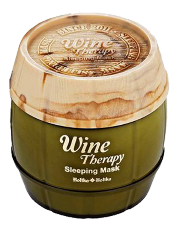 Wine Therapy Sleeping Mask (White Wine) is whitening sleeping pack that makes your skin moist and bright with water drop moisture membrane of white wine

Benefits: