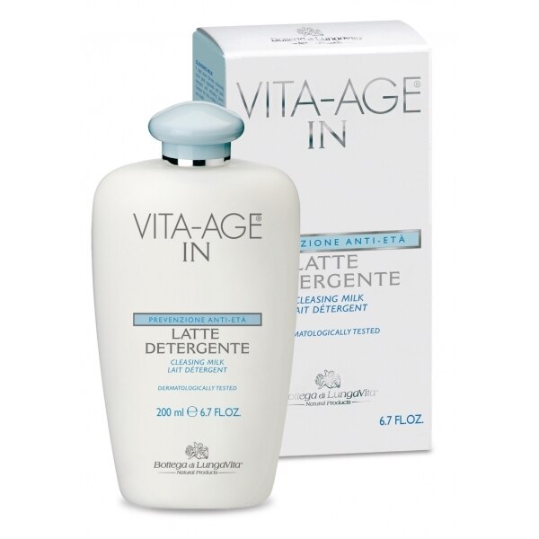 Ultra-delicate fluid with a high cleansing and refreshing effect with ceramides, white grape and vitamins.